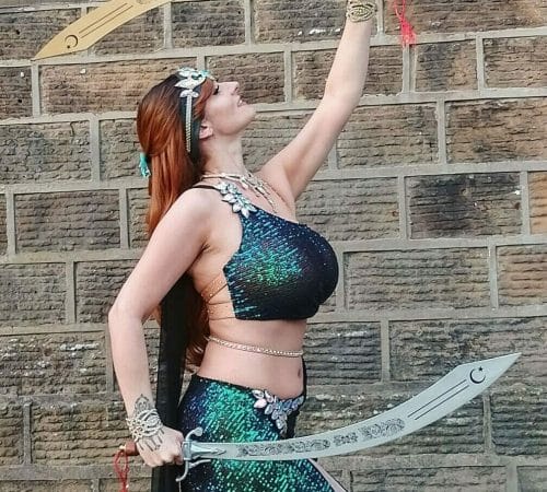 Professional belly dancer from South Yorkshire